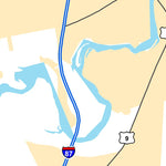 Avenza Systems Inc. Highway Map of Glens Falls - New York digital map