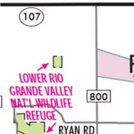 Avenza Systems Inc. Highway Map of Harlingen - Texas digital map