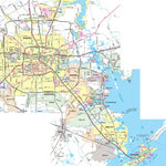 Avenza Systems Inc. Highway Map of Houston - Texas Area digital map