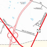 Avenza Systems Inc. Highway Map of Kent County (West Greenwich) - Rhode Island digital map