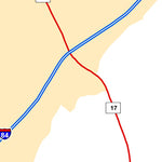 Avenza Systems Inc. Highway Map of Middletown - New York digital map