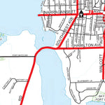 Avenza Systems Inc. Highway Map of Newport County (Jamestown) - Rhode Island digital map