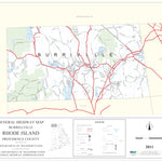 Avenza Systems Inc. Highway Map of Providence County (Burrillville) - Rhode Island digital map
