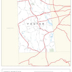 Avenza Systems Inc. Highway Map of Providence County (Foster) - Rhode Island digital map