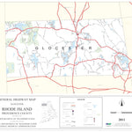 Avenza Systems Inc. Highway Map of Providence County (Glocester) - Rhode Island digital map