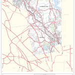 Avenza Systems Inc. Highway Map of Providence County (Woonsocket/Lincoln/Cumberland) - Rhode Island digital map