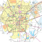 Avenza Systems Inc. Highway Map of San Antonio - Texas digital map