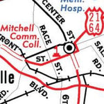 Avenza Systems Inc. Highway Map of Statesville - North Carolina digital map