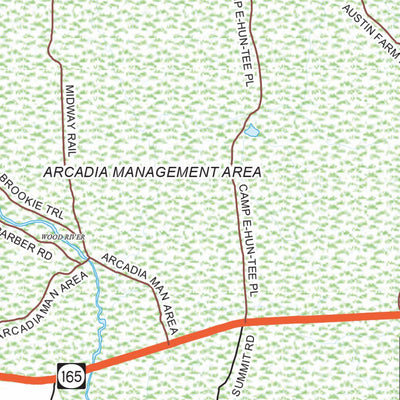 Avenza Systems Inc. Highway Map of Washington County (Exeter) - Rhode Island digital map