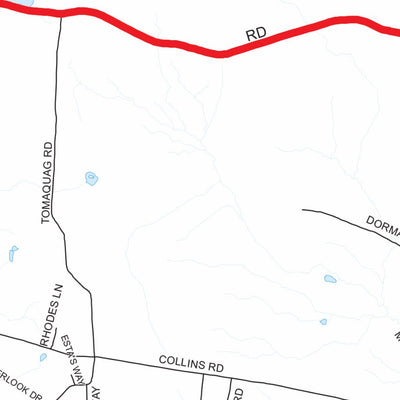 Avenza Systems Inc. Highway Map of Washington County (Hopkinton) - Rhode Island digital map