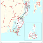Avenza Systems Inc. Highway Map of Washington County (Narragansett) - Rhode Island digital map
