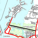Avenza Systems Inc. Highway Map of Washington County (Narragansett) - Rhode Island digital map