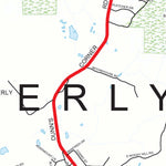 Avenza Systems Inc. Highway Map of Washington County (Westerly) - Rhode Island digital map