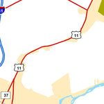 Avenza Systems Inc. Highway Map of Watertown - New York digital map