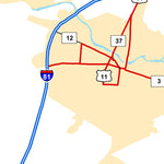 Avenza Systems Inc. Highway Map of Watertown - New York digital map