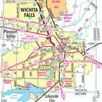 Avenza Systems Inc. Highway Map of Wichita Falls - Texas digital map
