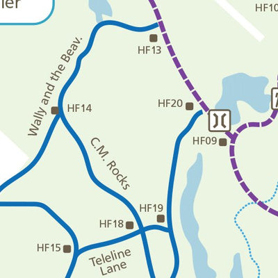 Avenza Systems Inc. Hilton Falls Trail Guide digital map