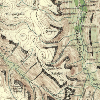 Avenza Systems Inc. Iceland 1:100 Sheet - 052 digital map
