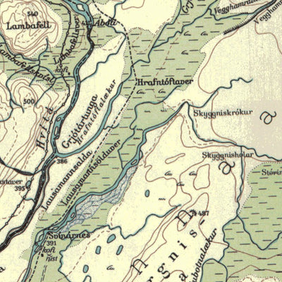 Avenza Systems Inc. Iceland 1:100 Sheet - 056 digital map