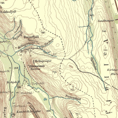 Avenza Systems Inc. Iceland 1:100 Sheet - 073 digital map