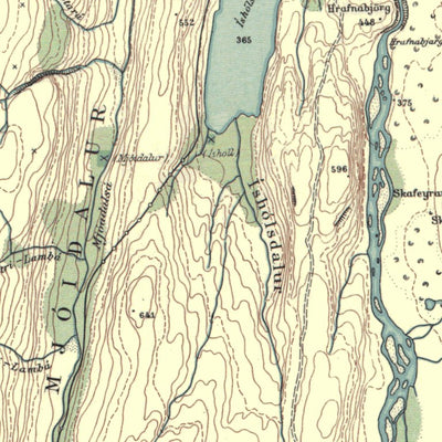 Avenza Systems Inc. Iceland 1:100 Sheet - 074 digital map