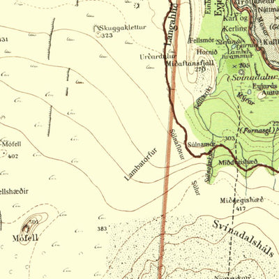 Avenza Systems Inc. Iceland 1:100 Sheet - 082 digital map