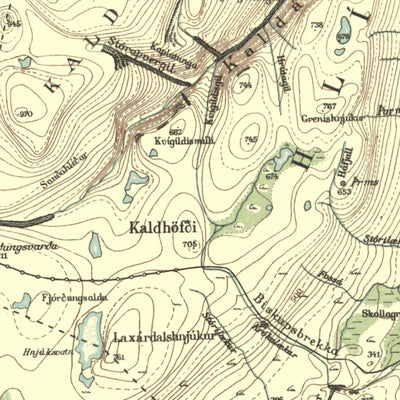 Avenza Systems Inc. Iceland 1:100 Sheet - 103 digital map