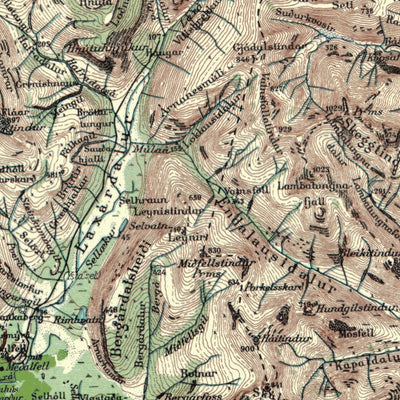Avenza Systems Inc. Iceland 1:100 Sheet - 106 digital map