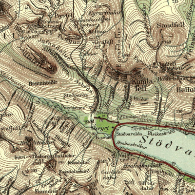 Avenza Systems Inc. Iceland 1:100 Sheet - 115 digital map
