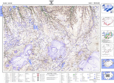 Avenza Systems Inc. Iceland 1:250 - Mid-island digital map