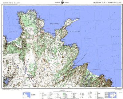 Avenza Systems Inc. Iceland 1:250 - Nordausturland digital map