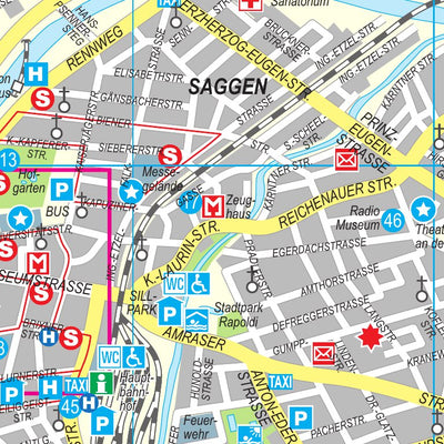 Avenza Systems Inc. Innsbruck Hotel Route System digital map