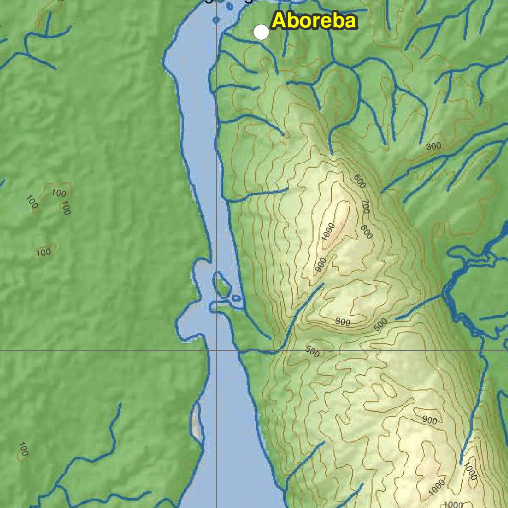 J22: Kaimana District Map by Avenza Systems Inc. | Avenza Maps