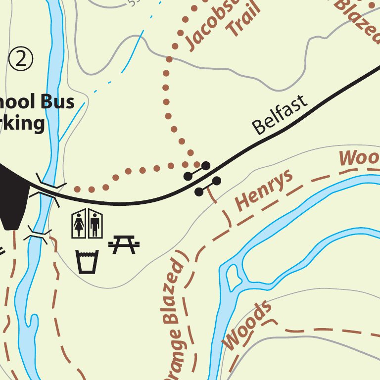 Jacobsburg Environmental Education Center Map by Avenza Systems Inc