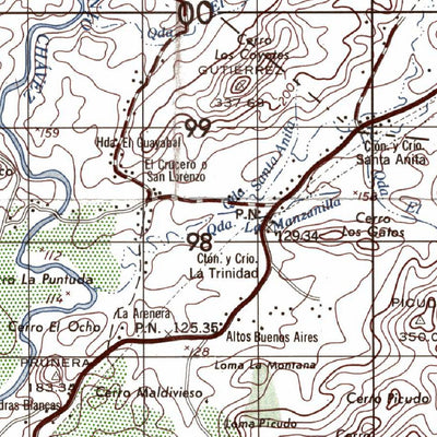 Avenza Systems Inc. Jocoro digital map