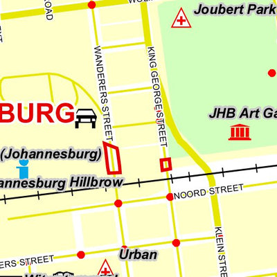 Avenza Systems Inc. Johannesburg, South Africa CBD digital map