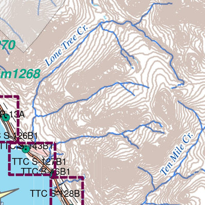 Avenza Systems Inc. Johnsons Crossing to Morley Bay - Yukon digital map