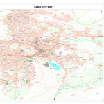 Avenza Systems Inc. Kabul, Afghanistan digital map