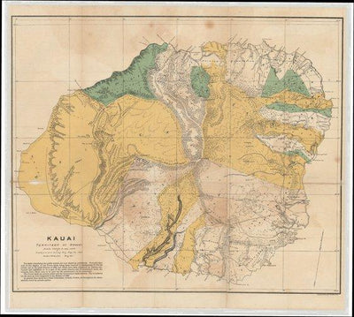 Avenza Systems Inc. Kauai 1901 - Hawaii Territory Survey digital map