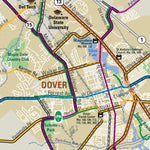 Avenza Systems Inc. Kent County Delaware - Bicycle Map digital map