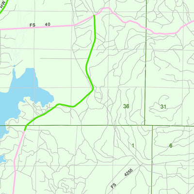 Avenza Systems Inc. Lane County Sheet 4 digital map