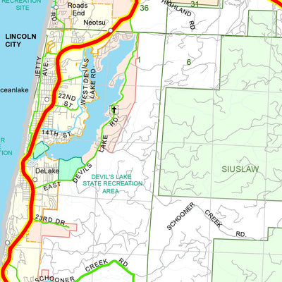 Avenza Systems Inc. Lincoln County Sheet 1 digital map