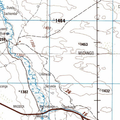 Avenza Systems Inc. Longa, Angola - sd-34-9 digital map