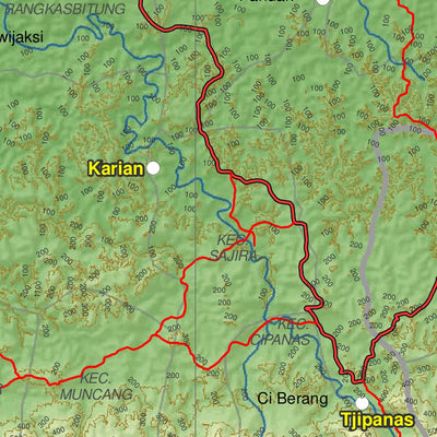 Avenza Systems Inc. M07: Serang District digital map