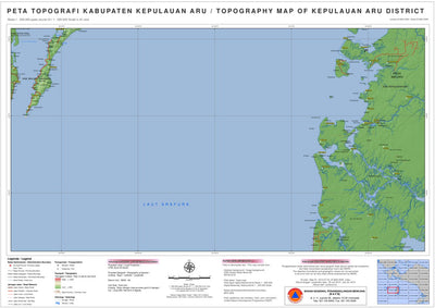 Avenza Systems Inc. M22: Kepulauan Aru District digital map