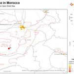 Avenza Systems Inc. M6.8 Earthquake in Morocco - Health Facility Density digital map