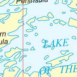 Avenza Systems Inc. Manitoba Highways - Kenora digital map