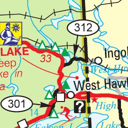 Avenza Systems Inc. Manitoba Highways - Kenora digital map