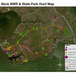Avenza Systems Inc. Mason Neck NWR and State Park Hunt Map 2016 digital map