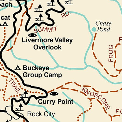 Avenza Systems Inc. Mount Diablo State Park digital map